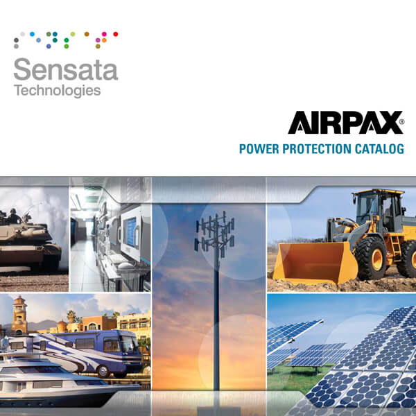 Airpax Magnetic Hydraulic Circuit Breakers Katalog von Sensata