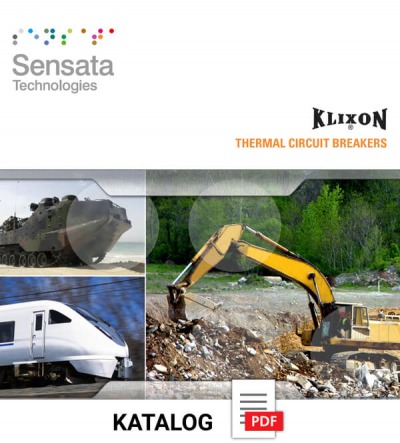 Klixon Thermal Circuit Breakers Katalog von Sensata